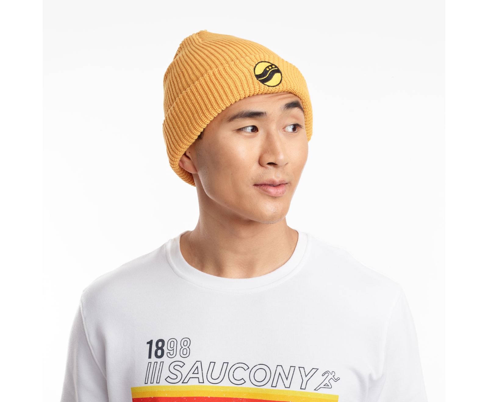 Men\'s Saucony Rested Beanies Yellow | Singapore 691GSOL